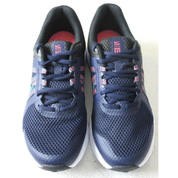Nike Women's Run Swift 2 Blackened Blue Dark Teal Green Running Shoes Sizes NIB - Picture 3 of 5